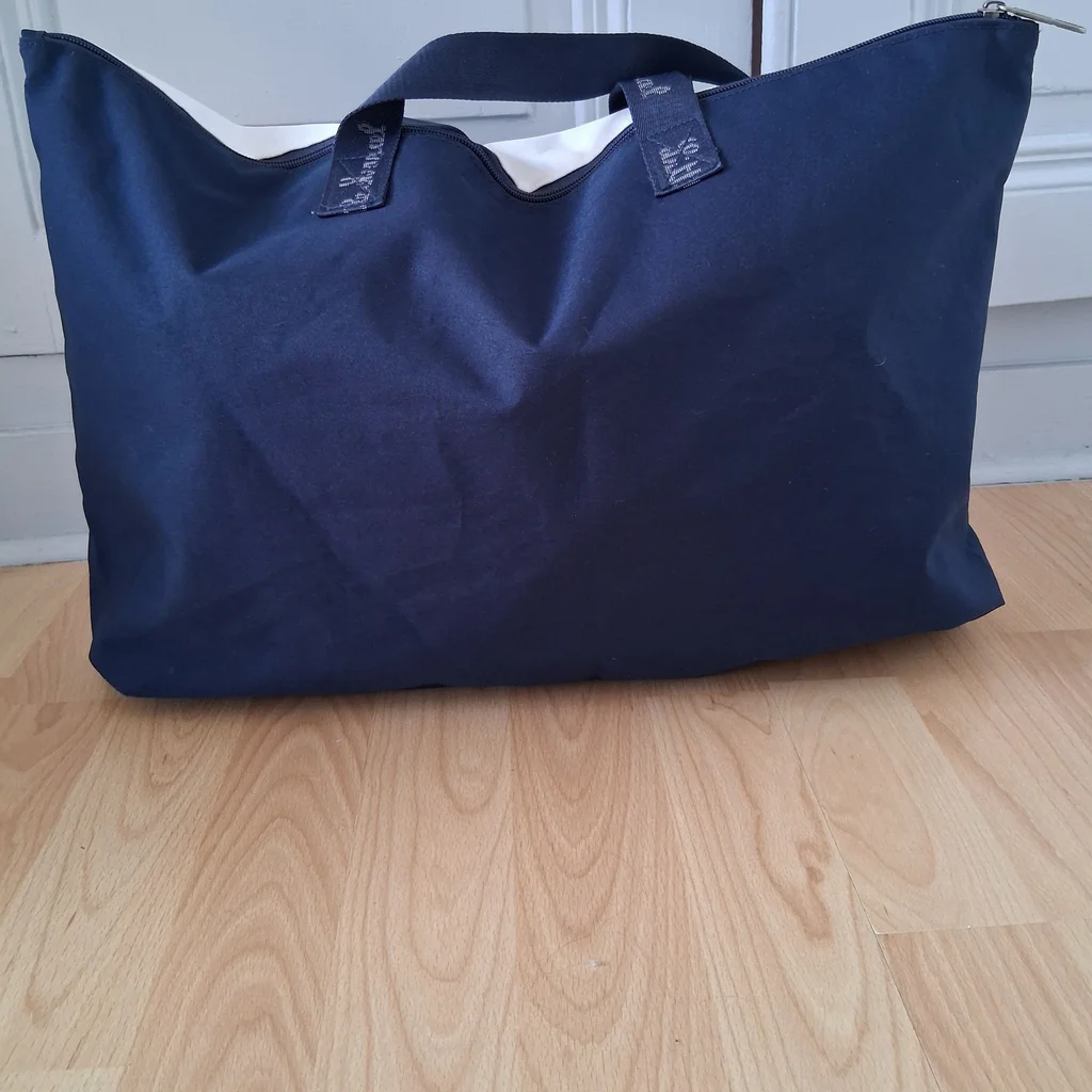 Lote de 2 bolsos Little Marcel - Bolso de viaje y Bolso bandolera negro – photo 7